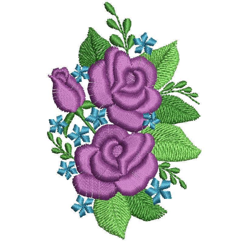 Flower Design Embroidery Part 31